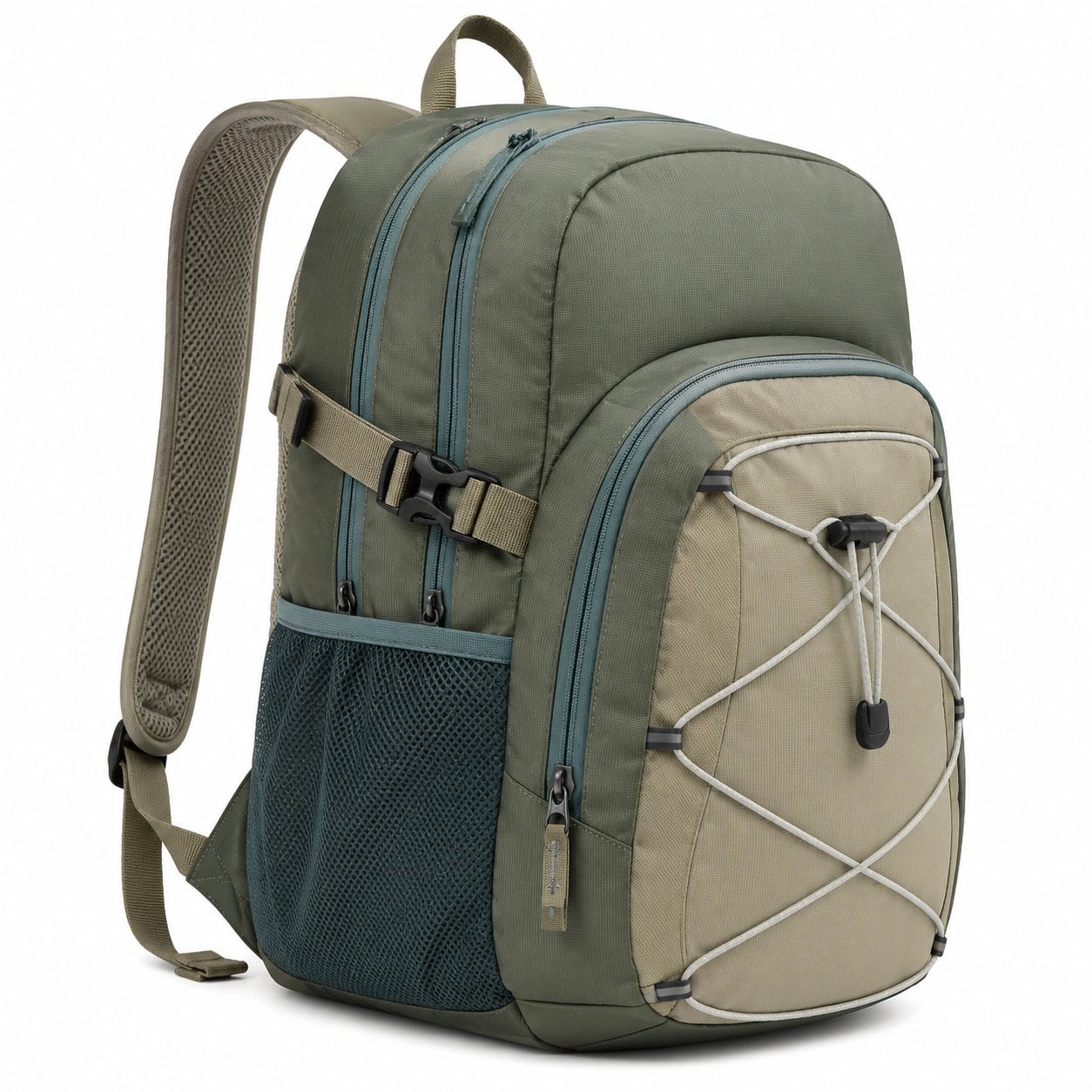 Mochila de Senderismo Verde/Khaki de 25L